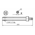 Fomaco 4xL305 Injector Needles